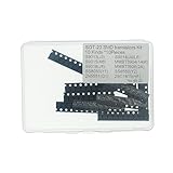 10Values*10=100PCS SOT-23 SMD transistors Kit Including (S9013(J3) S9014(J4/L6) S9015(M6) S9018(J8) MMBT3904(1AM) MMBT3906(2A) SS8050(Y1) SS8550(Y2) 2N5551(G1) 2SC1815(HF))