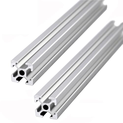 Rail en alliage industriel aluminium anodisé 2020 longueur 300mm