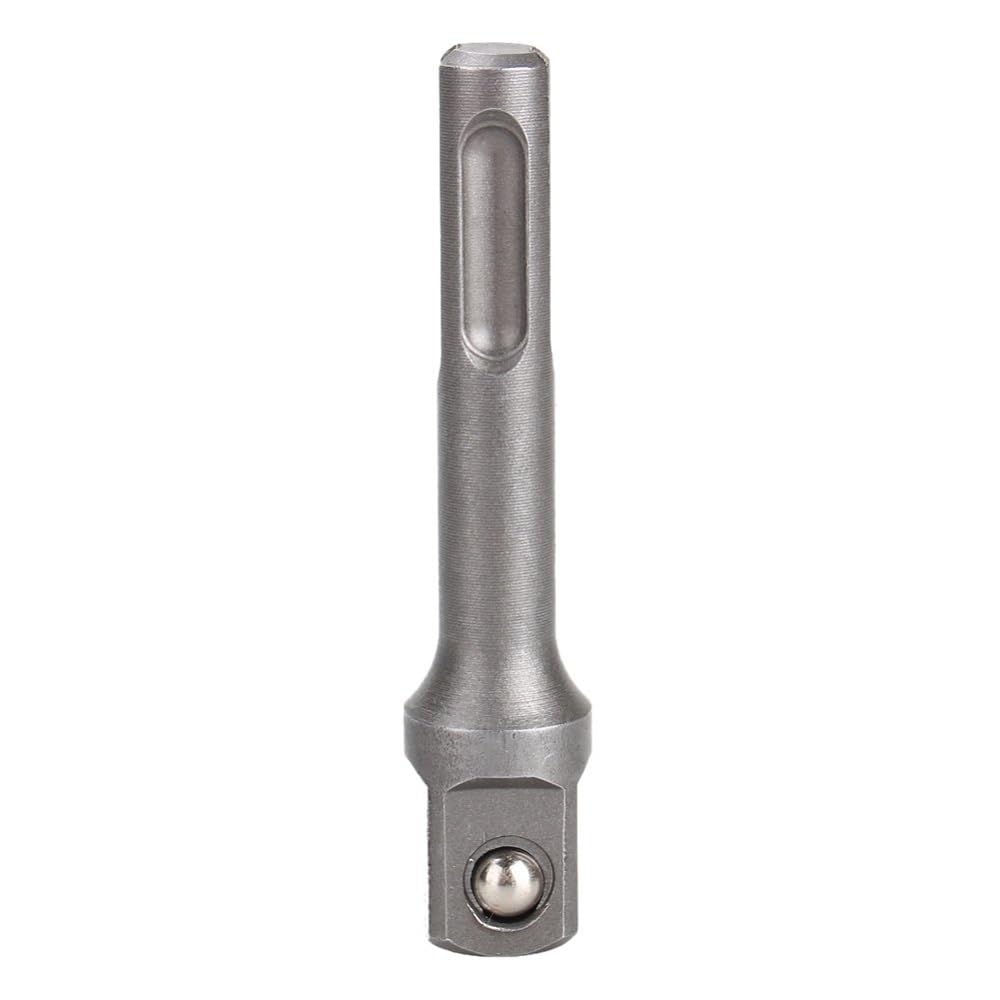 4Pcs Drill Socket Adapter Set SDS Plus Socket Adaptor 1/4" Hex Socket Adaptor 1/4" 3/8" 1/2" Square Socket Extension Drill Bit Adapter — Amazon image 6
