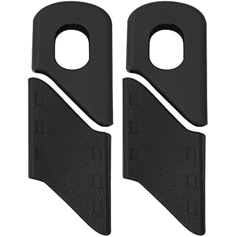 XHIKOWAT Bike Crank Protector Multicoloured Silicone Material Universal MTB Crank Cover Protecting The Crank 4pcs (-TJ11941-04),Bicycles and Spare Parts Cover