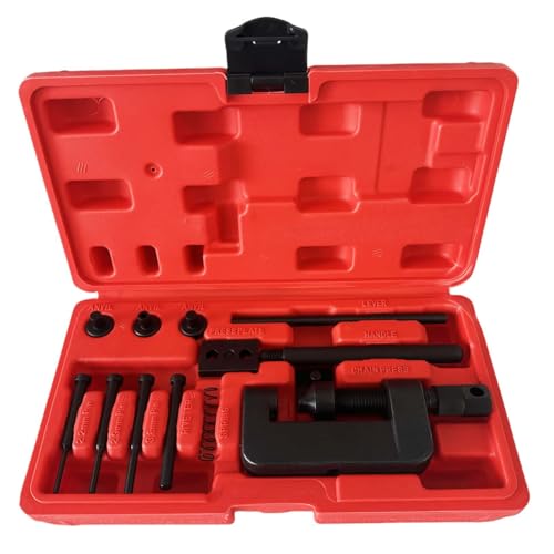 Disjoncteur de chaîne de moto universel TRKIMAL 13 pièces avec coffret