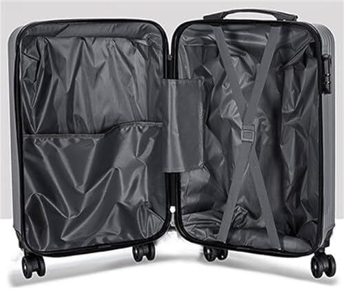 Durable Suitcase for Women Luggage Checked In Luggage Suitcase Hard Case 20 IN Luggage With Spinner Wheels Suitcase Retro Suit Case (Color : B, Size : 20inch)2