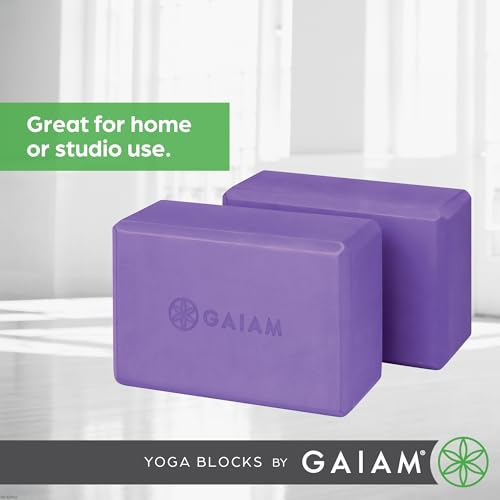 Bloc de yoga antidérapant Gaiam Essentials en mousse pour pilates - 7