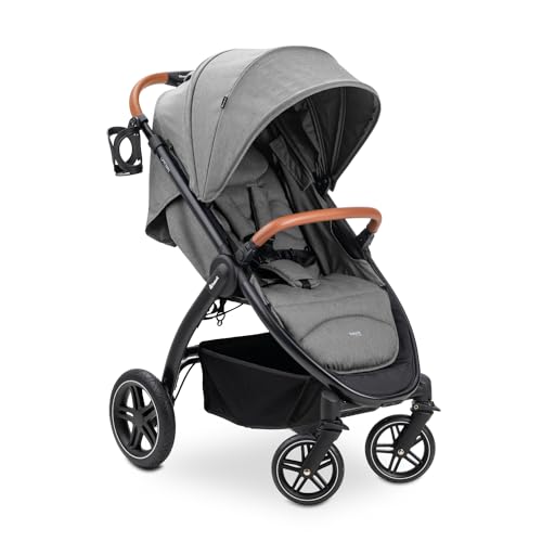 hauck Uptown, Melange Grey - Kinderbuggy mit Liegeposition ab Geburt,...
