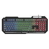 Clavier de jeu mécanique USB Plug & Play : le clavier de jeu RVB offre une configuration facile avec une véritable expérience plug-and-play. Connectez simplement le clavier et vous êtes prêt à jouer sans aucun logiciel ou pilote supplémentaire.