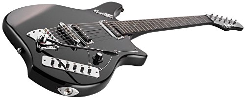 Hagstrom IMP-BLK Guitare électrique 6 cordes Noir brillant Noir - Les Beatles, Paul McCartney, John Lennon, RIngo Starr, George Harrison Hagstrom IMP-BLK Guitare électrique 6 cordes Noir brillant Noir – Image 6