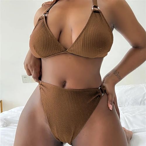 Maillot bain chaîne lien au fini texturé pour une silhouette sublimée