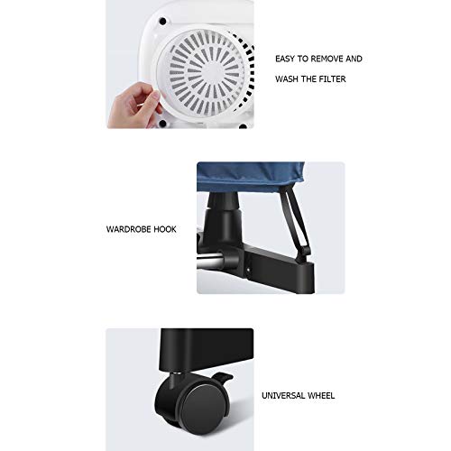 Home Doek Droger Vouwen 2-Layer 1000 W Elektrische Wasserij Droogrek 410L Capaciteit Best Energiebesparing Snel Drogen… - Image 8