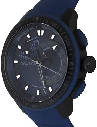 Nautica Mens Chronograph Quartz Watch with Silicone Strap NAPCPT002 :  Amazon.co.uk: Watches