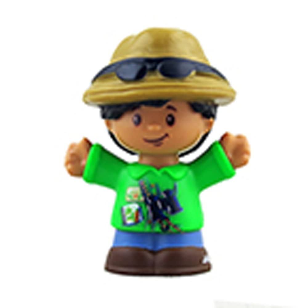 Fisher-Price Pezzo di ricambio Little People Musical Zoo Train Playset M0532 - Ricambio Jack Zookeeper Safari Guide Figure