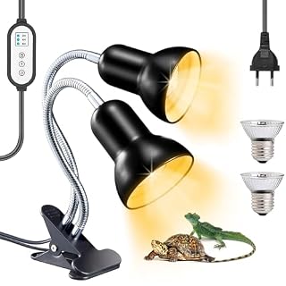 KQWVZ lampe chauffante tortue E27, ampoules 25 et 50 W