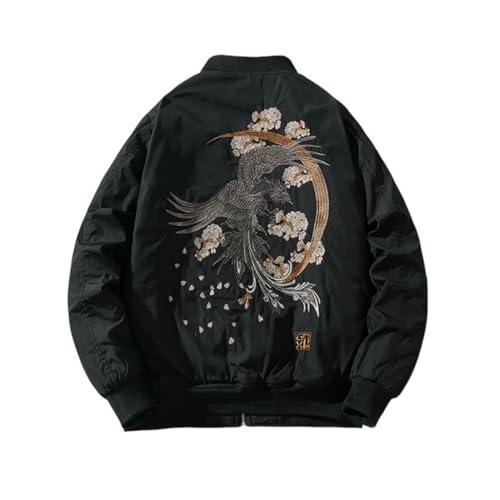 Veste de baseball brodée style coréen pour vos sorties urbaines et soirées casual