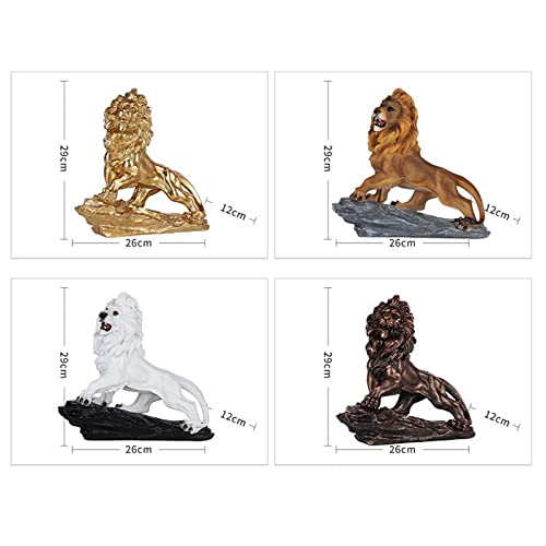 Statue lion objet décoration maison à offrir pour une crémaillère originale - 3
