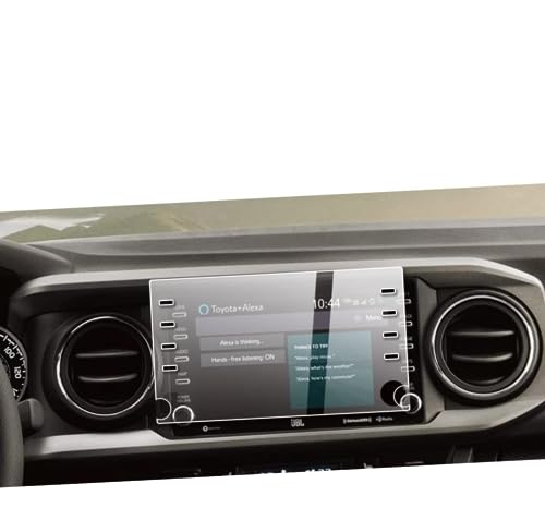 Protection d'écran Tacoma 2022 2023 en verre trempé 9H anti-rayures pour autoradio 8" GPS