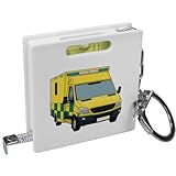 Azeeda 'Notfallambulanz' Schlüsselring-Maßband/Wasserwaage (KM00045481)