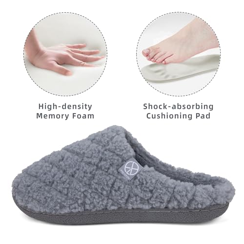 House Slippers for Women Memory Foam Slippers Cozy Lightweight House Shoes for Indoor Outdoor3