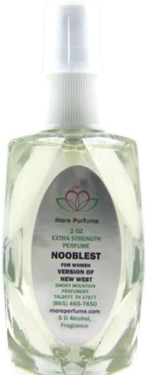 Nooblest Perfume Combo For Women Version Of New West Discontinued Old Favorite 2 oz + 1/2 oz Purse size (Extra Strength)