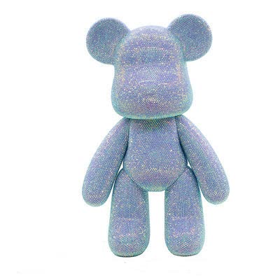 ハンドメイド　小さいテディベア　青目 手染め⁣ ⁣ 🐻‍くまちゃんの🐻‍くまちゃんによる⁣ ⁣ 🐻‍くま
