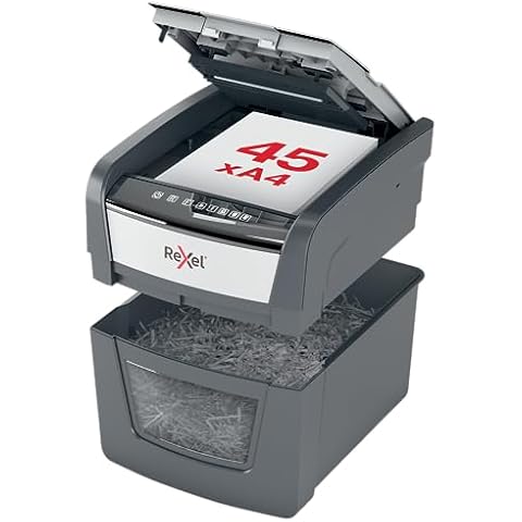 Rexel Optimum 45 Sheet Automatic Shredder Cover