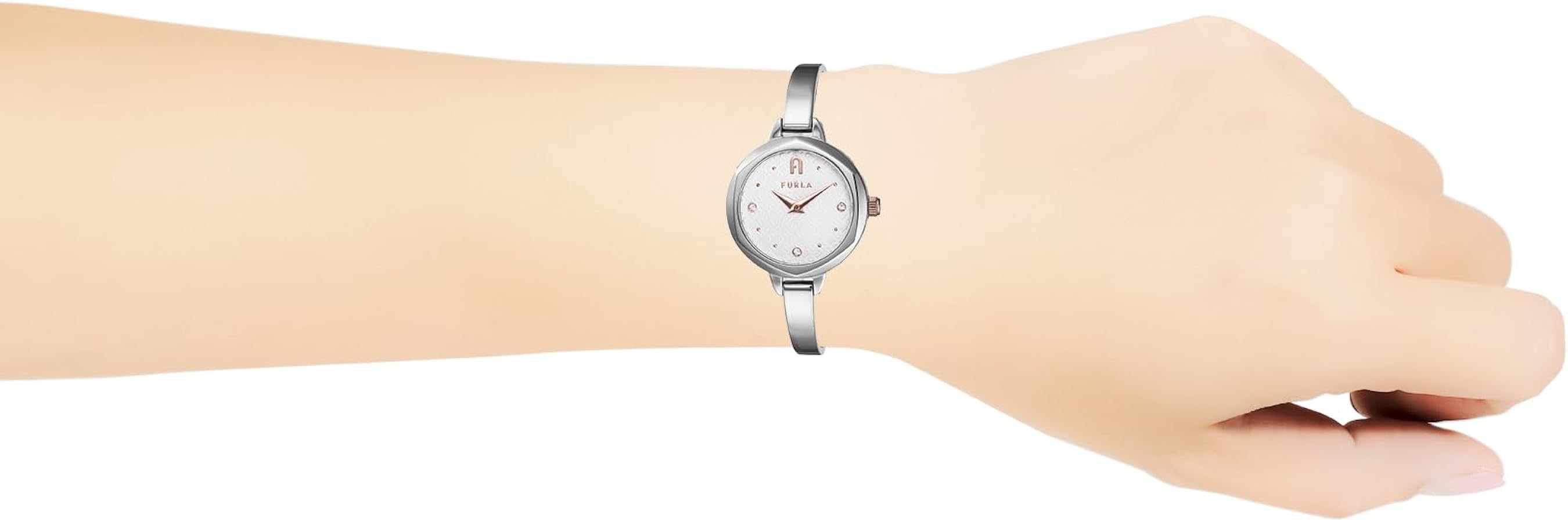 【未使用品】 FURLA 腕時計 レディース EVA25 シルバー ブレスレット FURLA フルラ 腕時計 時計 チェーンスクエア CHAIN SQUARE