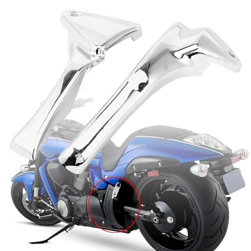 Carénage côté gauche droite en 2 parties pour customisation et look chromé Boulevard M109R