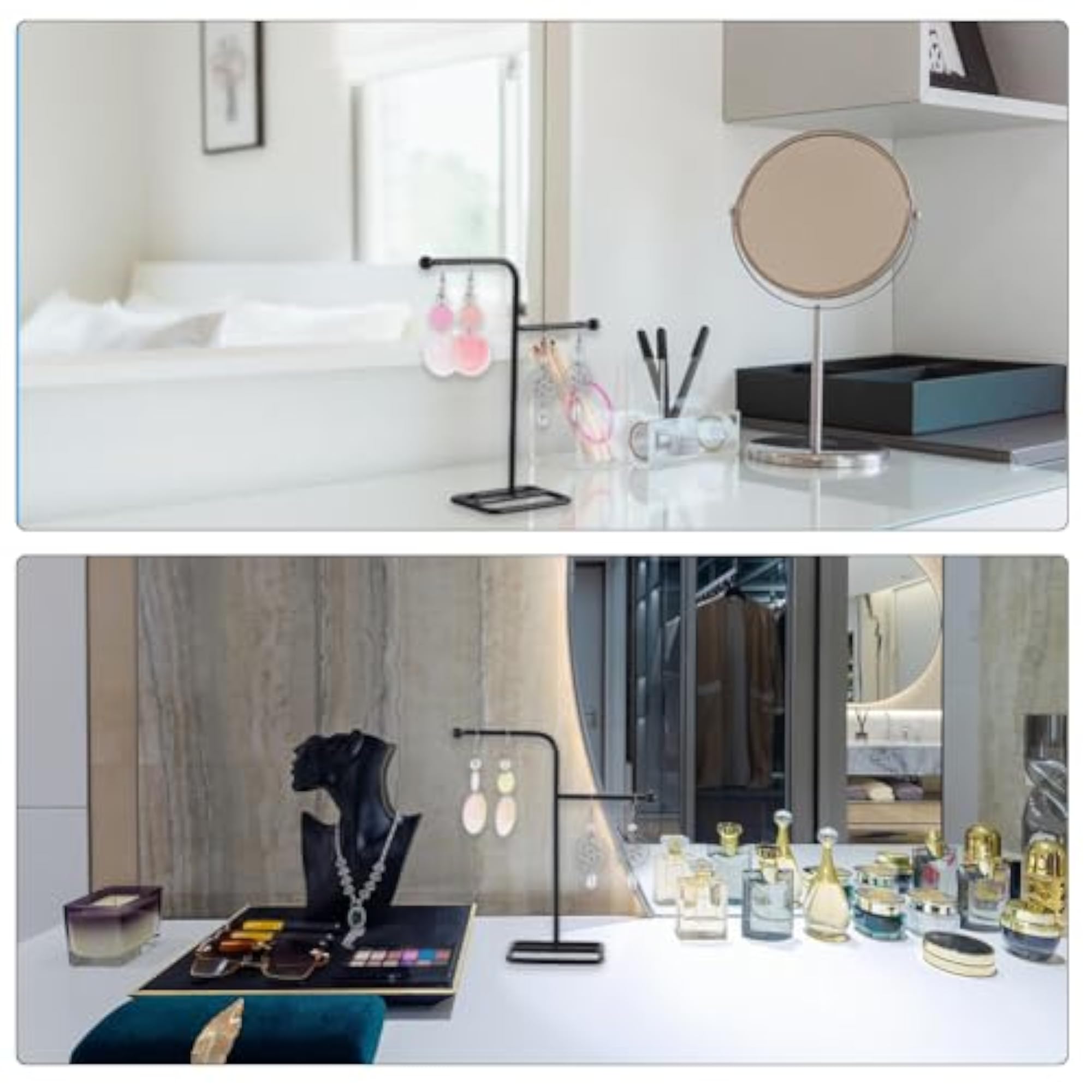 Earring Display Stand, Black Jewelry Display Holder