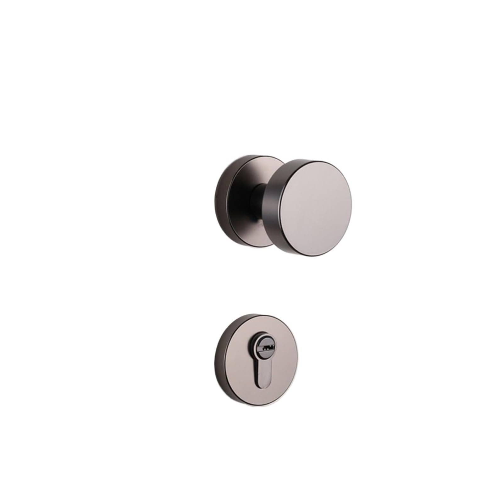 Serrure fendue silencieuse gray black avec mécanisme à bille