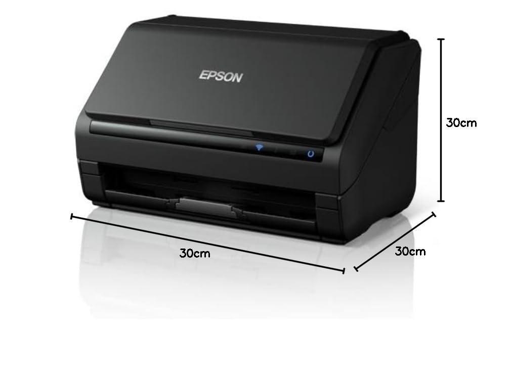 Epson WorkForce ES-500WII, Escáner A4 WiFi Doble Cara de Alta Velocidad, Dúplex Automático y ADF — view 2
