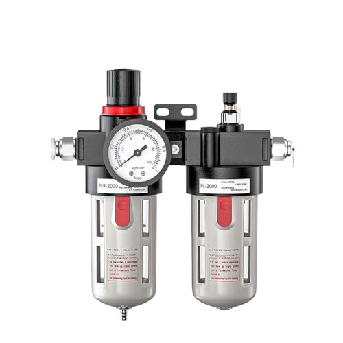 Bomba de aire neumática sin humedad gracias al separador de aceite y agua BFC2000