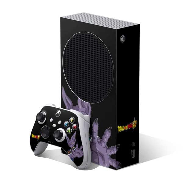 Skinit Decal Gaming Skin Compatible with Xbox Series S Bundle - Officially Licensed Dragon Ball Super Vegeta Design