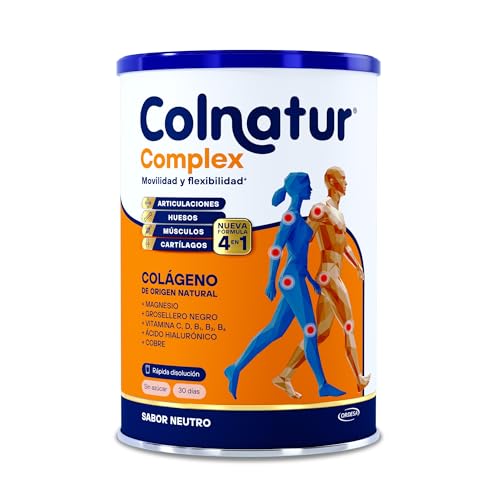 Colnatur Complex Neutro | 324g | Colágeno con Magnesio y Vitamina C para Músculos y Articulaciones