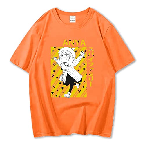 Corsehild Kurzarm Spy x Family Rundhals T-Shirt Cover