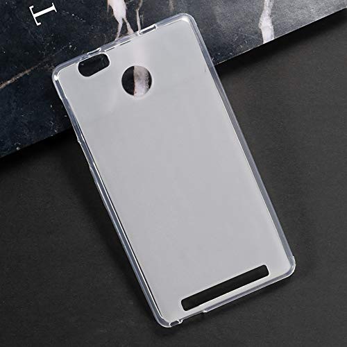 Leagoo Shark 1 Case, Scratch Resistant Soft TPU Back Cover Shockproof Silicone Gel Rubber Bumper Anti-Fingerprints Full-Body Protective Case Cover for Leagoo Shark 1 (White)