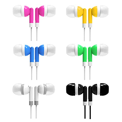 Reviews for Kids Bulk Earbud Headphones 30 Packs for Classroom