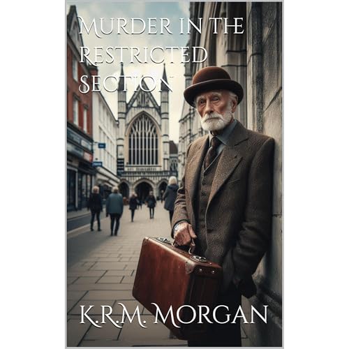 Murder in the Restricted Section -- K.R.M. Morgan episode artwork