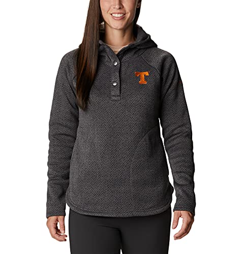 Columbia Women's Collegiate Darling Days Pullover Hoodie, Tex - Shark, Medium