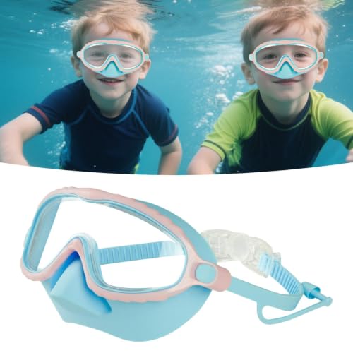 Lentes natación ajustables irrompibles para niños en la playa, el lago o sesiones de snorkel 6