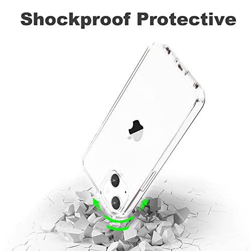 Jjgoo Compatible With Iphone 13 Mini Case Clear Soft Transparent Shockproof Protective Slim Thin Bumper Phone Cover For Iphone 13 Mini - 5.4 Inch #TOP6