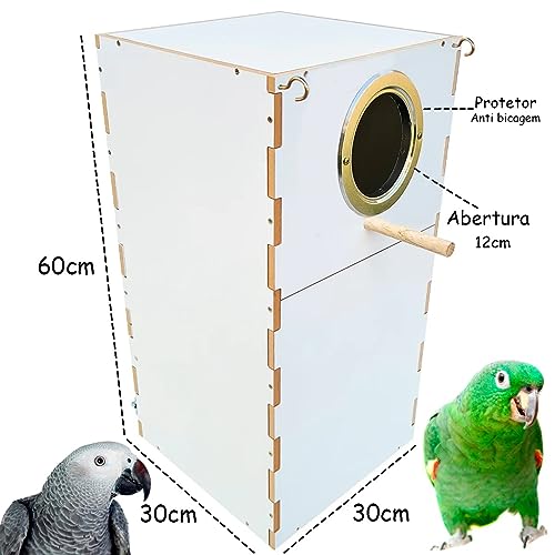 Ninho para papagaio - chocmaster