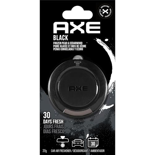 AXE 3D Hanging Gel Car Air Freshener (Black Scent 1 Pack)