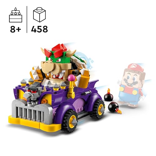 Image of LEGO Super Mario Bowsers Monster Truck - Expansion Set, Car Toy with Bowser Figure for Boys and Girls, Set with One Character, Gamer Gift for Children from 8 Years 71431