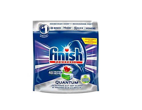 FinishPowerball Quantum Craisses Incrustees 40 Tablets 620g