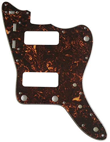 フェンダージャパンジャズマスターP90スタイルギターピックガードスクラッチプレート(4層ブラウントータス)用