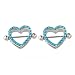 Maggie 1 Pair Chic Crystal Heart Shape Nipple Bar Ring Shield Barbell Body Jewelry