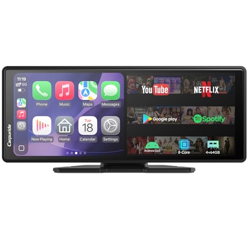 CARPURIDE 9.3' W903 Plus Wireless CarPlay & Android Auto 4+64GB