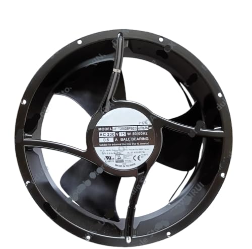 Ventilateur axial de refroidissement UF-T25GBPB23H1D8AN silencieux à roulement à billes performant
