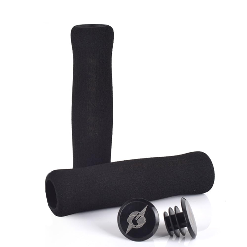 Rhys 2 Pezzi Impugnate Bici impugnature per Bicicletta in Spugna Antiscivolo Universal per Manubrio per Mountain Bike Scooter Elettrico
