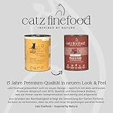 catz finefood N° 7 Rind & Kalb Feinkost Katzenfutter nass, verfeinert mit Aprikose & Ananas, 6 x 400g Dosen