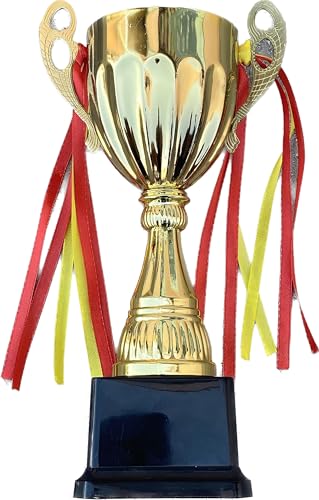 Durabol Copa de Trofeos con Pegatina Premio para Regalos al Mejor del Mundo Una Variedad de Opciones de Texto, Familiares y Amigos. (Copa)