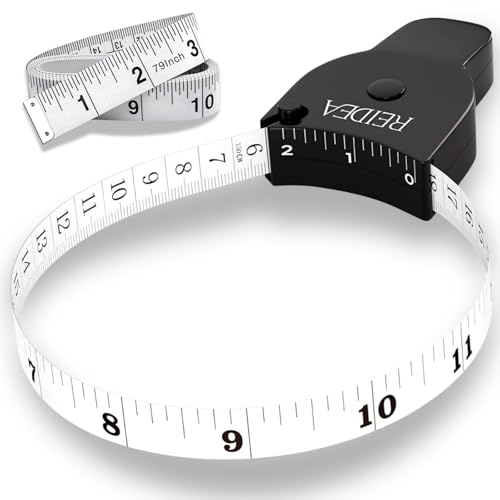 REIDEA Body Measure Tape 60in (150cm), Lock Pin and Push-Button